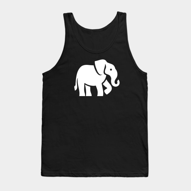 White Elephant Tank Top by yagelv